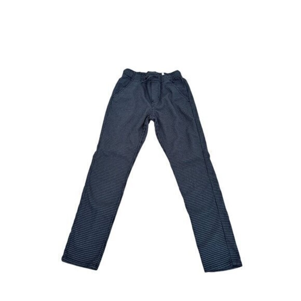 H&M Kids Relaxed Fit Black & White Houndstooth Pants